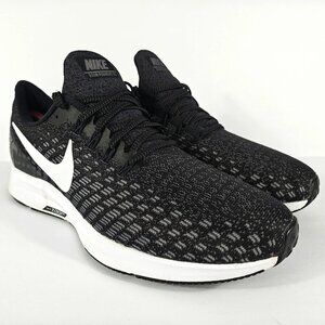 Nike Air Zoom Pegasus 35 TB AO3905-001 Men’s 8.5 Gunsmoke Black Running Shoes